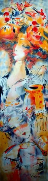 Drum session 150x45 cm ©2011 by Oksana Veber