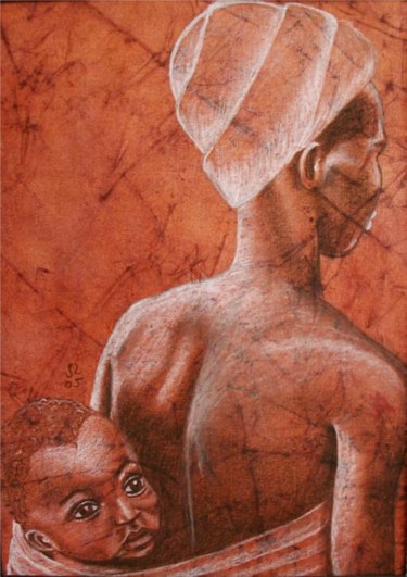 MATERNITE 16x22 cm ©2005 by Valérie LAMARRE