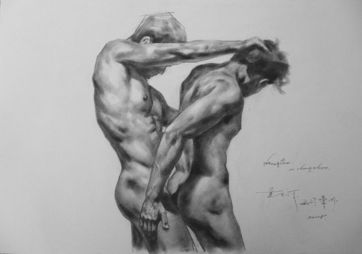 Gay Male Erotic Art 113