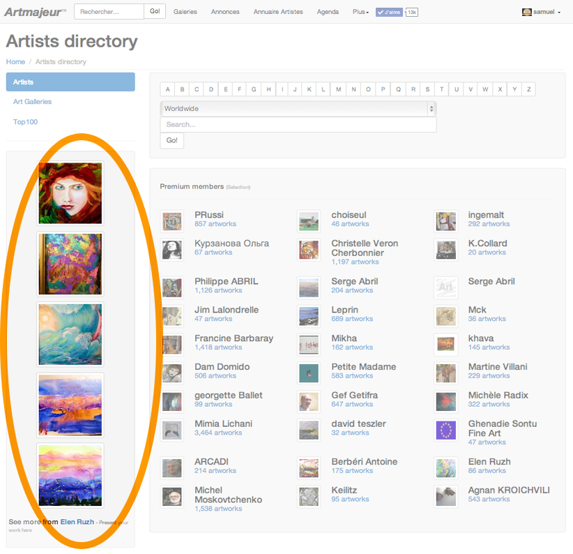 Homepage Pagine