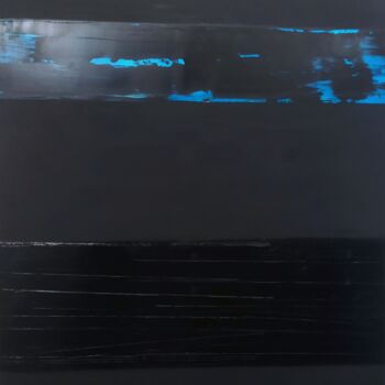 Картина под названием "abstract 2 2023" - Eric Delbos, Подлинное произведение искусства, Масло