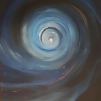 Malerei mit dem Titel "cyclone" von J Van Ginneken, Original-Kunstwerk, Acryl
