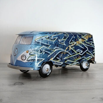 Peinture intitulée "VW STYLE" par Kesa Graffiti, Œuvre d'art originale, Bombe aérosol