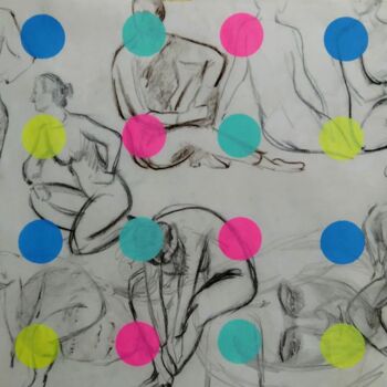 Ζωγραφική με τίτλο "Jeff Koons 1" από Kyrylo Bondarenko, Αυθεντικά έργα τέχνης, Ακρυλικό
