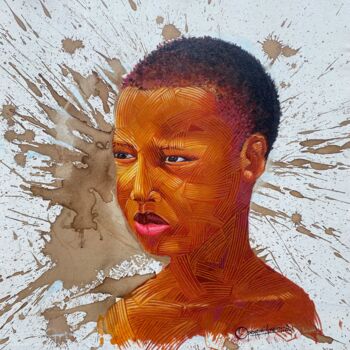 Peinture intitulée "Tomorrow unfold" par Opeyemi Aremu, Œuvre d'art originale, Acrylique