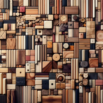 Arts numériques intitulée "Intricate Patterns:…" par Alberto Capitani, Œuvre d'art originale, Image générée par l'IA