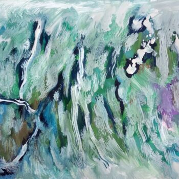 Картина под названием "Абстракт 24-5-11" - Анна Ягужинская, Подлинное произведение искусства, Гуашь