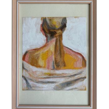 Peinture intitulée "Shoulders" par Vera Tepliakova, Œuvre d'art originale, Pastel