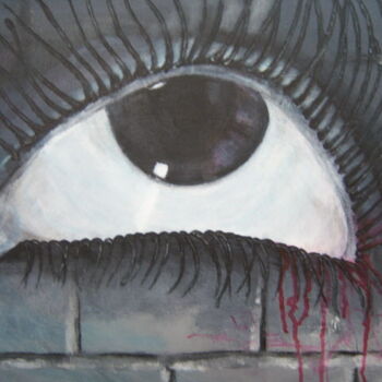 Pintura titulada "eye" por Tara Kiers, Obra de arte original