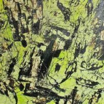 Картина под названием "Equilibrium" - Sio Montera, Подлинное произведение искусства, Масло Установлен на Деревянная рама для…