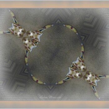 Grafika cyfrowa / sztuka generowana cyfrowo zatytułowany „Le crabe” autorstwa Mimia Lichani, Oryginalna praca