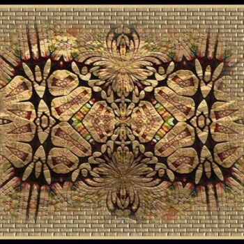 Цифровое искусство под названием "Papillon." - Mimia Lichani, Подлинное произведение искусства