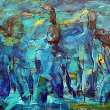 "Night Sea" başlıklı Tablo Sergej Jakovlev tarafından, Orijinal sanat