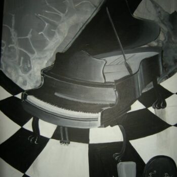 Painting titled "Piano Fizzy Prod (c…" by Abigail Fanny Camus, Original Artwork