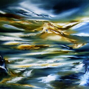 Painting titled "20-08-2013" by Thierry Astier-Dupuy (Adtheo), Original Artwork, Oil