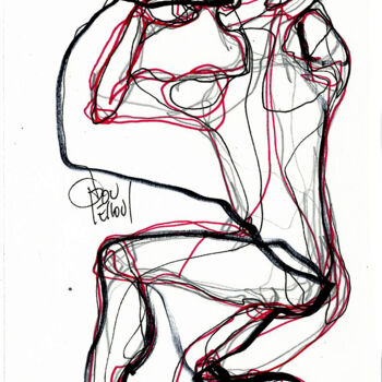 Drawing titled "23-sept 2013  BON G…" by Dov Melloul, Original Artwork