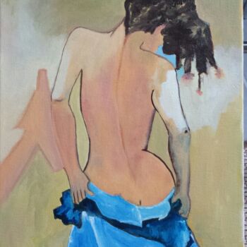 Painting titled "Fanny" by Véronique Martin, Original Artwork