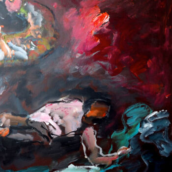Malerei mit dem Titel "0794-17-homme-de-na…" von Claudine Gregoire, Original-Kunstwerk, Acryl