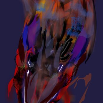 Arte digital titulada "Le monstre..." por Jacky Patin, Obra de arte original
