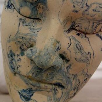 Sculpture titled "enceinte du mal" by Christophe Fouet, Original Artwork
