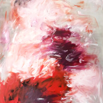 Картина под названием "0825-18-effacement-…" - Claudine Gregoire, Подлинное произведение искусства
