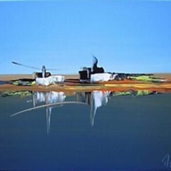 Peinture intitulée "O beau paysage" par Eric Munsch, Œuvre d'art originale