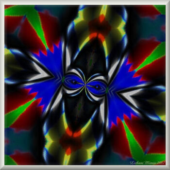 Digital Arts titled "Masque" by Mimia Lichani, Original Artwork