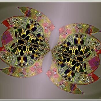 数字艺术 标题为“Papillon” 由Mimia Lichani, 原创艺术品