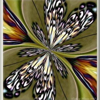 Digital Arts titled "Papillon" by Mimia Lichani, Original Artwork