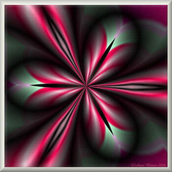 Digital Arts titled "Fleur" by Mimia Lichani, Original Artwork