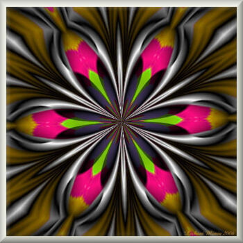 Digital Arts titled "Fleur" by Mimia Lichani, Original Artwork