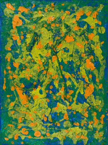 Картина под названием "Matter Painting 112" - Pamela Rys, Подлинное произведение искусства, Акрил