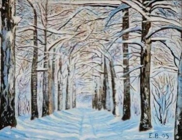 "Dört Mevsim-Kış (Fo…" başlıklı Tablo Erdal Bölükbaşı tarafından, Orijinal sanat