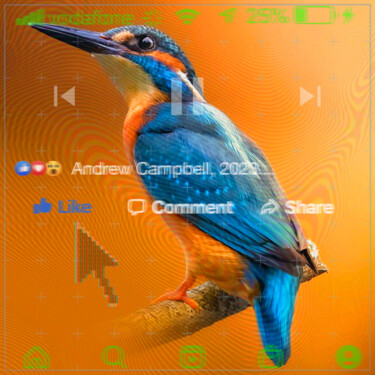 Digital Arts titled "ANDREW CAMPBELL: AR…" by Andrew Campbell, Original Artwork, AI generated image