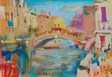 Painting titled "Venice" by Ilgvars Zalans, Original Artwork