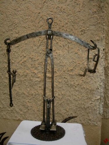 Escultura intitulada "LE GEANT DU CIRQUE" por Gerard Lami, Obras de arte originais