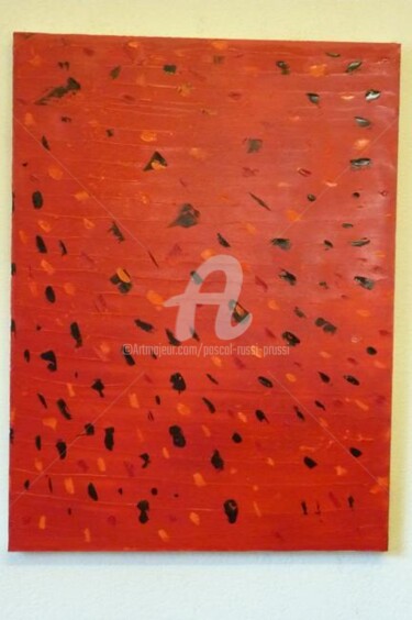 Картина под названием "Aspiration (Acryliq…" - Pascal Russi (PRussi), Подлинное произведение искусства, Масло