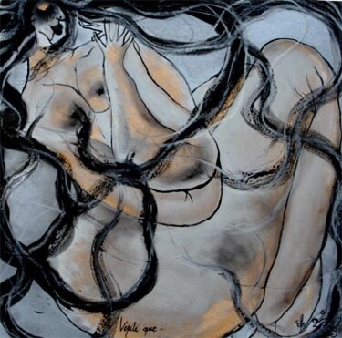 Dessin intitulée "Vérité nue." par Emilie Teillaud, Œuvre d'art originale
