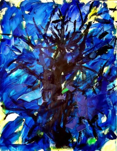 Painting titled "Realistic-Tree-Pray…" by Sergej Jakovlev, Original Artwork
