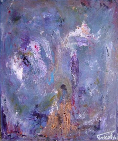 Painting titled "Ascension" by Pascaly, Original Artwork