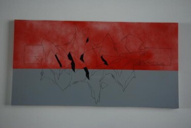 Peinture intitulée "Graff-bombe" par Christophe Caniac, Œuvre d'art originale, Acrylique