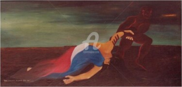 Painting titled "To Die for You" by Johnny E.S.J. Otilano, Original Artwork
