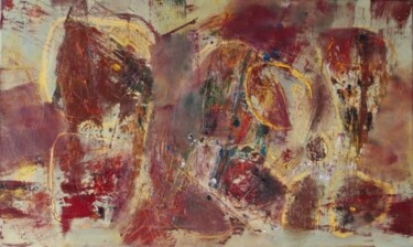 Картина под названием "Стих01" - Татьяна Ермольчик, Подлинное произведение искусства, Масло