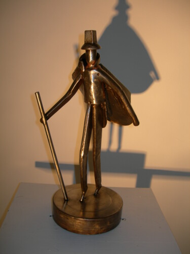 Sculpture intitulée "JOUR DE MISTRAL EN…" par Gerard Lami, Œuvre d'art originale, Métaux