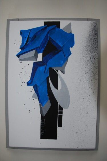 Peinture intitulée "Graff art 2013" par Christophe Caniac, Œuvre d'art originale, Acrylique