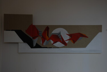 Peinture intitulée "Graff 2010" par Christophe Caniac, Œuvre d'art originale