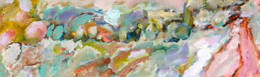 Painting titled "0644-14-PANORAMA-au…" by Claudine Gregoire, Original Artwork, Acrylic