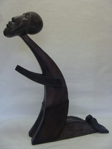 Escultura intitulada "Peregrino" por Alberto Kissola, Obras de arte originais, Outro
