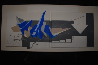 Pintura titulada "Graff2015" por Christophe Caniac, Obra de arte original, Acrílico