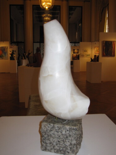 Escultura intitulada "Parade" por Dominique Ferrandon-Lamy, Obras de arte originais, Pedra